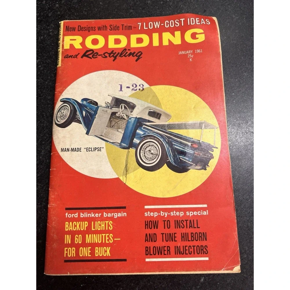 Vtg Hot Rod & Custom Car Magazine Lot 1957–1961‎ Custom Rodder, Rod & Custom